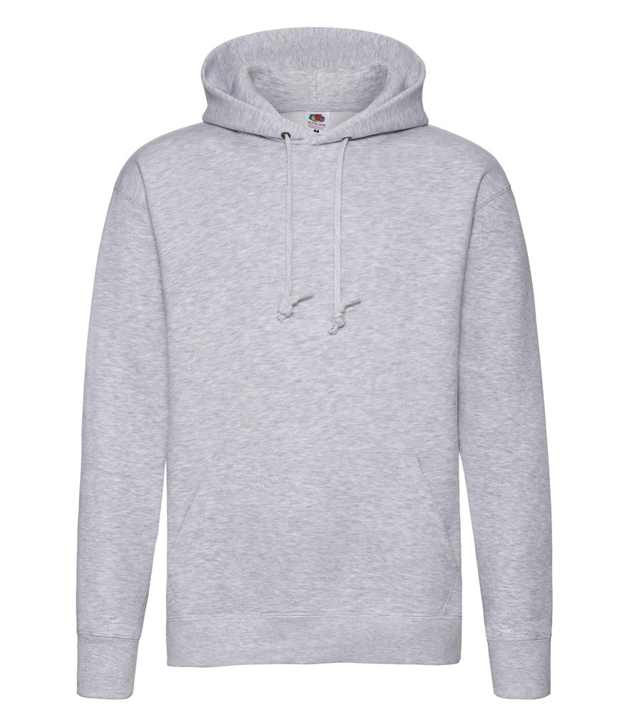 Premium 70/30 Hooded Sweat | HEATHER GREY