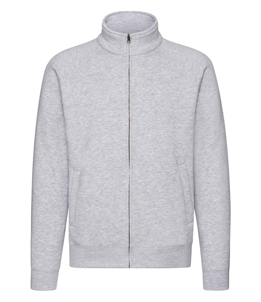 Premium 70/30 Sweat Jacket | HEATHER GREY