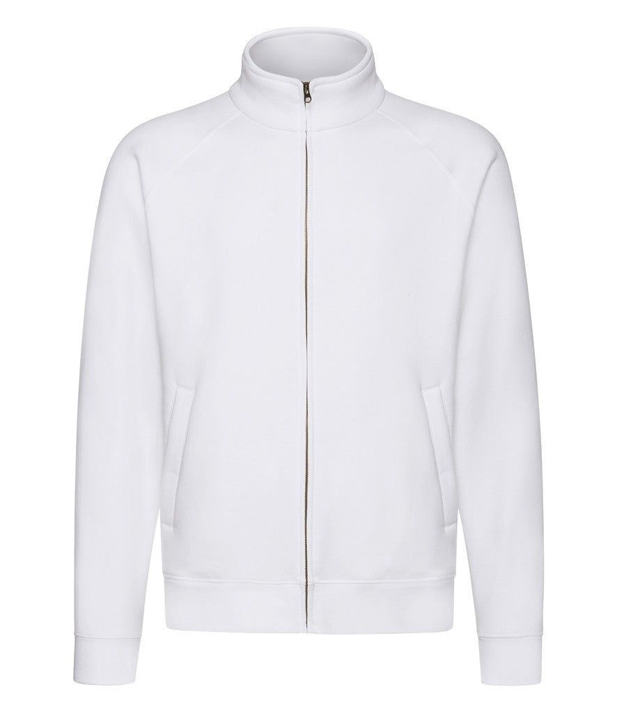 Premium 70/30 Sweat Jacket | WHITE