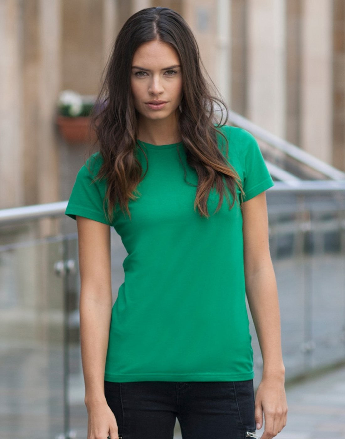 Feel Good Women's Stretch T | STONE BLUE
