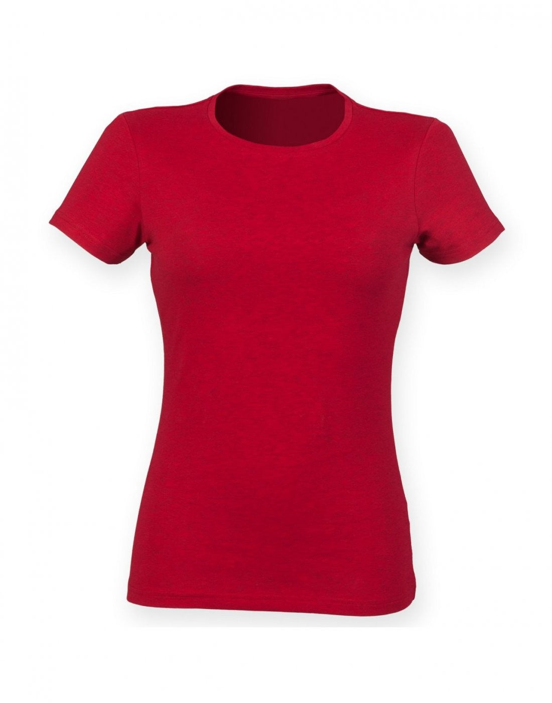 Feel Good Womens Stretch T | HEATHER RED