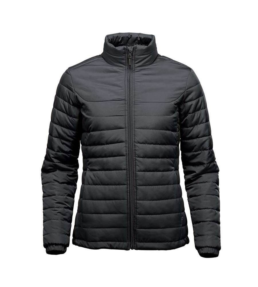 Womens Nautilus Quilted Jacket | BLACK
