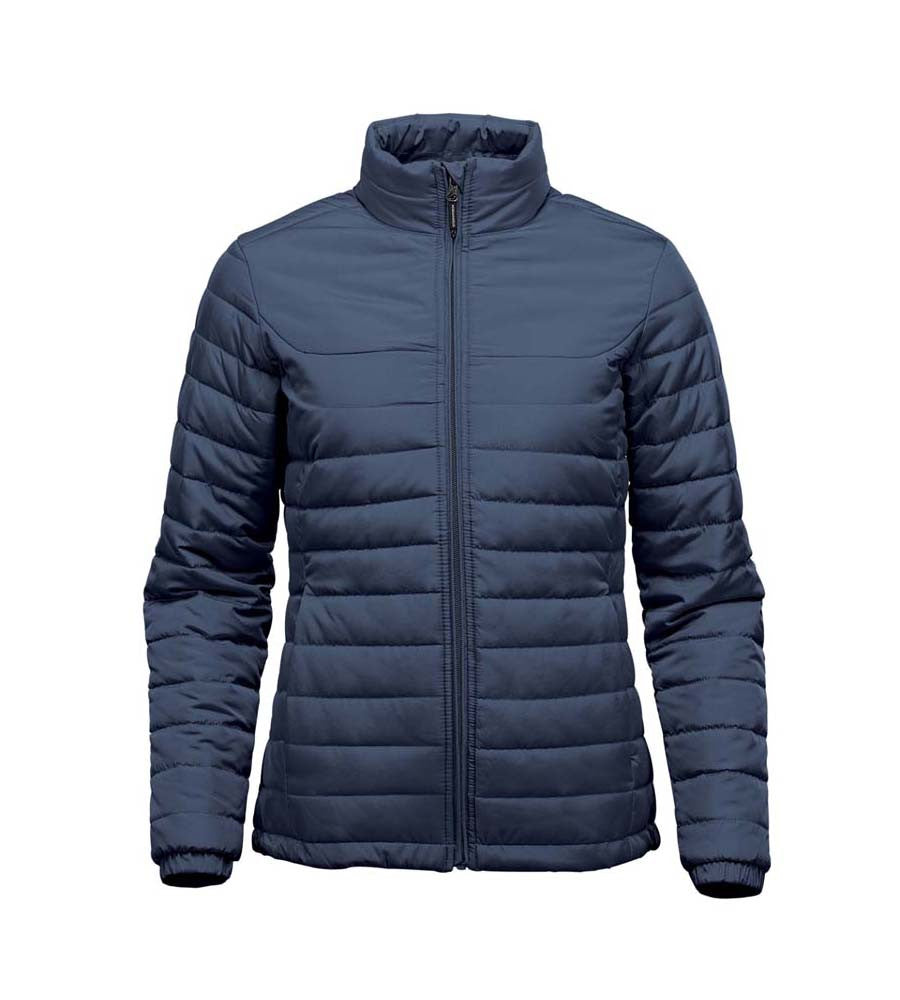Womens Nautilus Quilted Jacket | NAVY