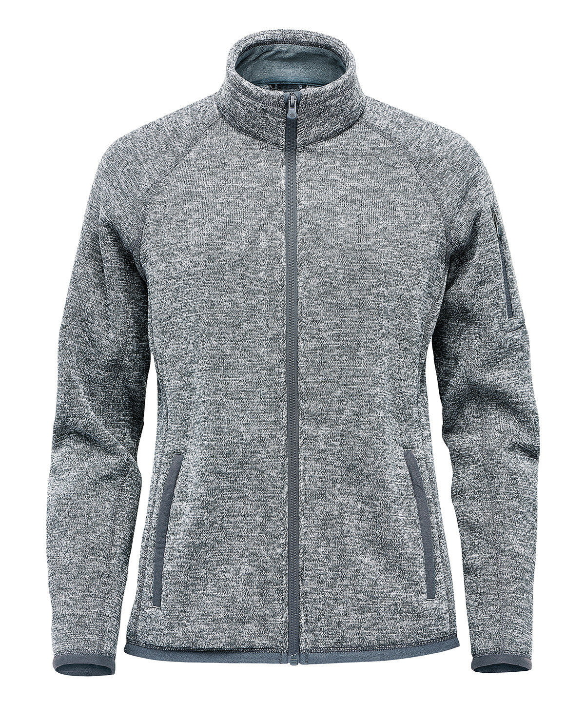 Ladies Avalante Full Zip Fleece Jacket | GRANITE HEATHER