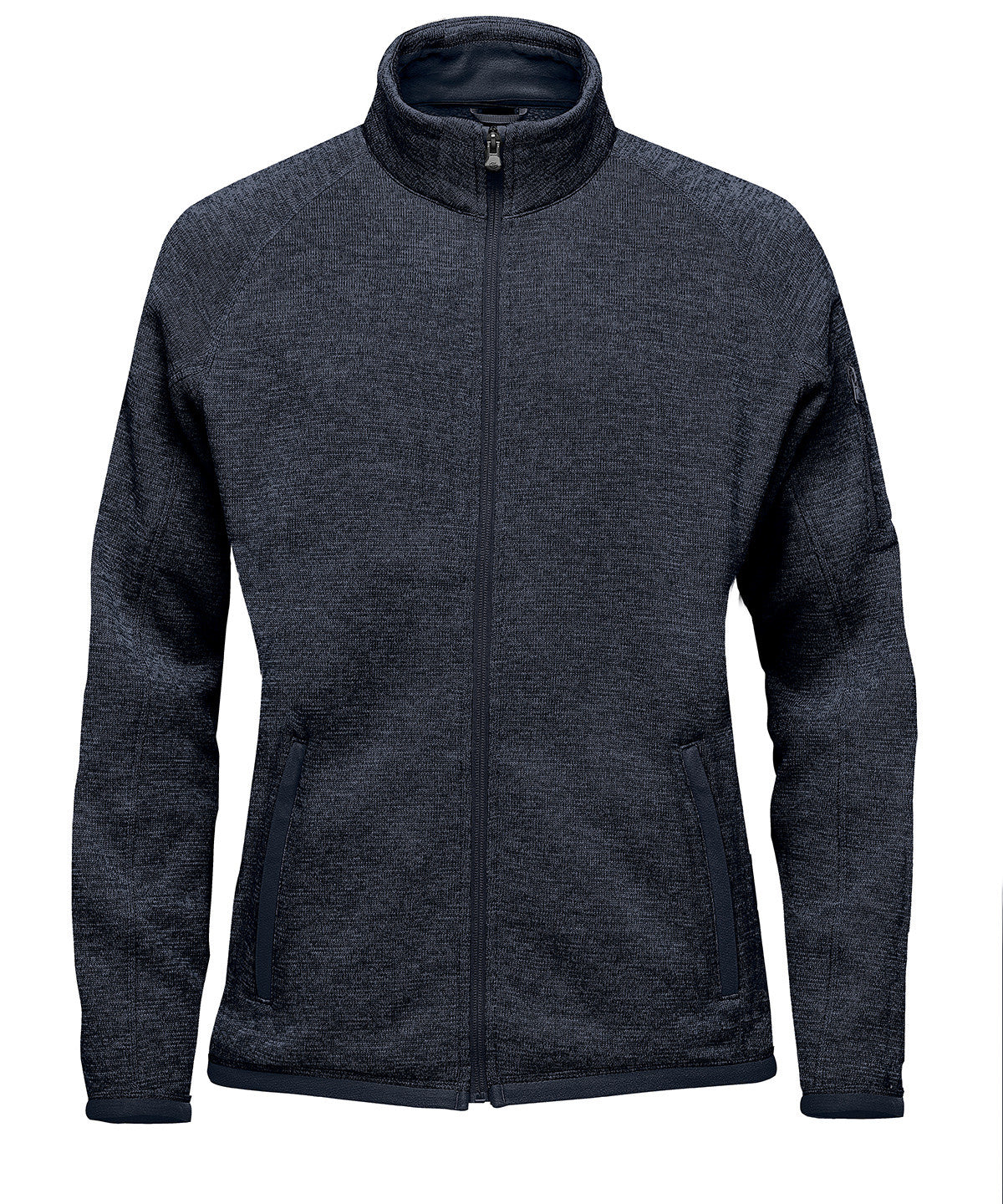 Ladies Avalante Full Zip Fleece Jacket | NAVY HEATHER