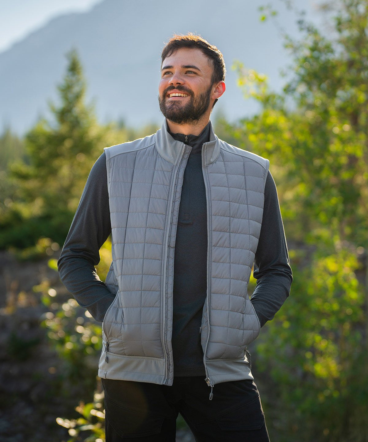 Appalachian Thermal Softshell Vest | BLACK