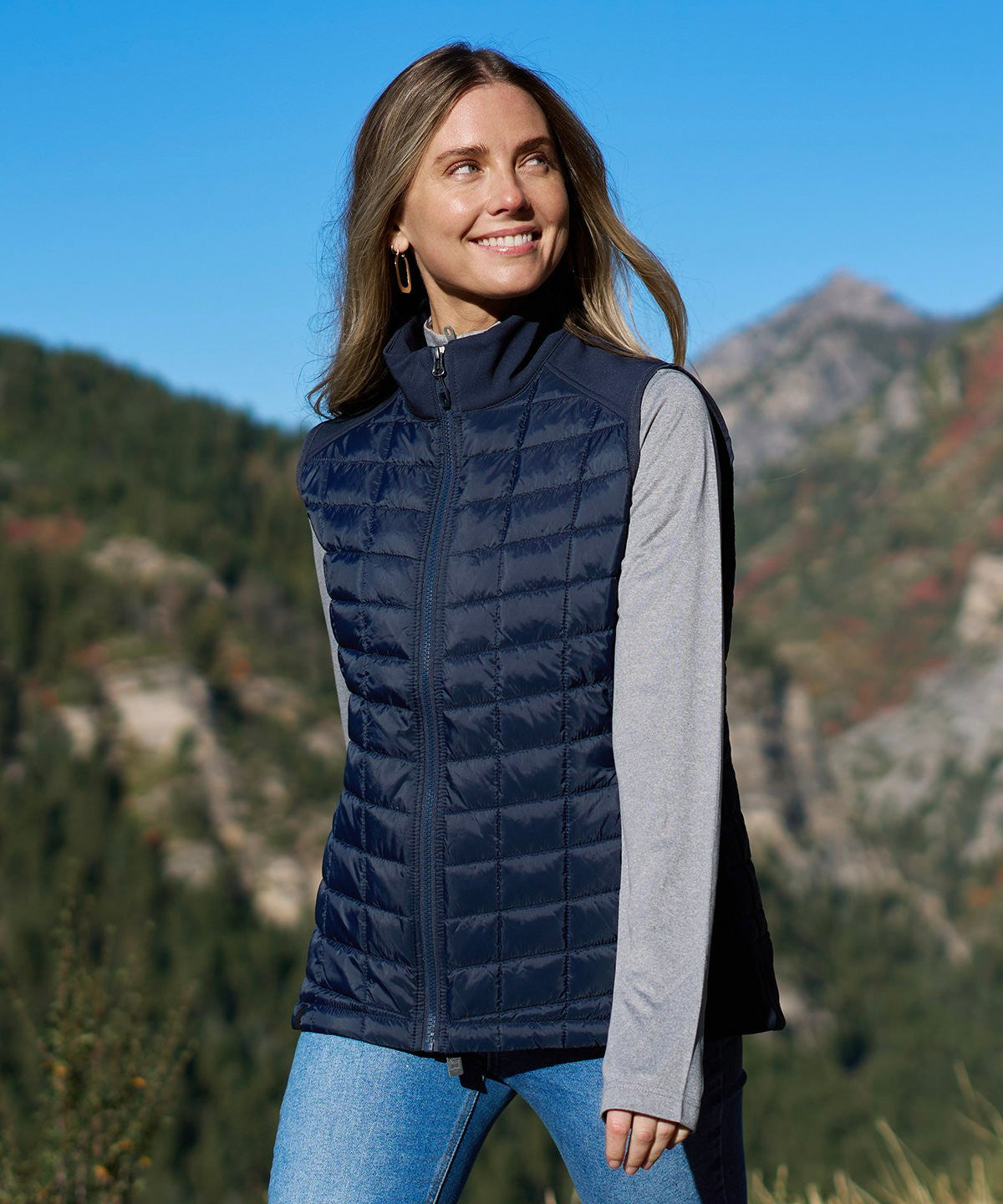 Ladies Appalachian Thermal Softshell Vest | GRANITE