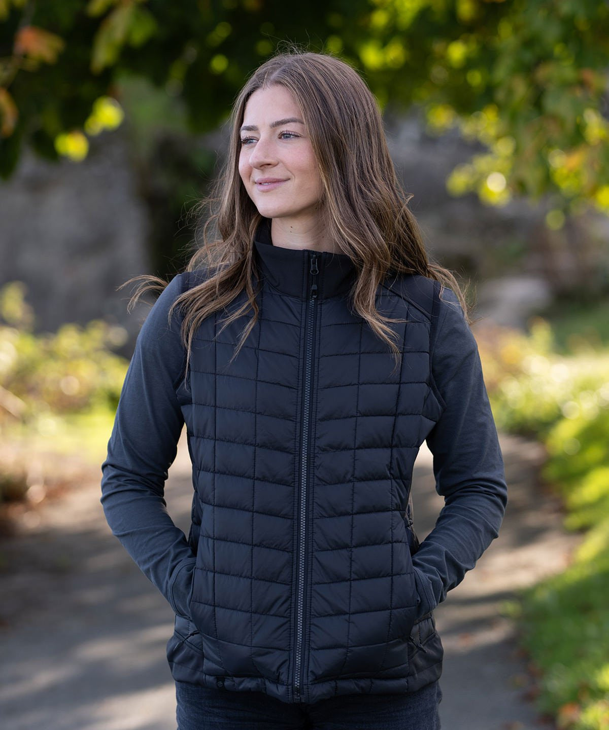 Ladies Appalachian Thermal Softshell Vest | GRANITE
