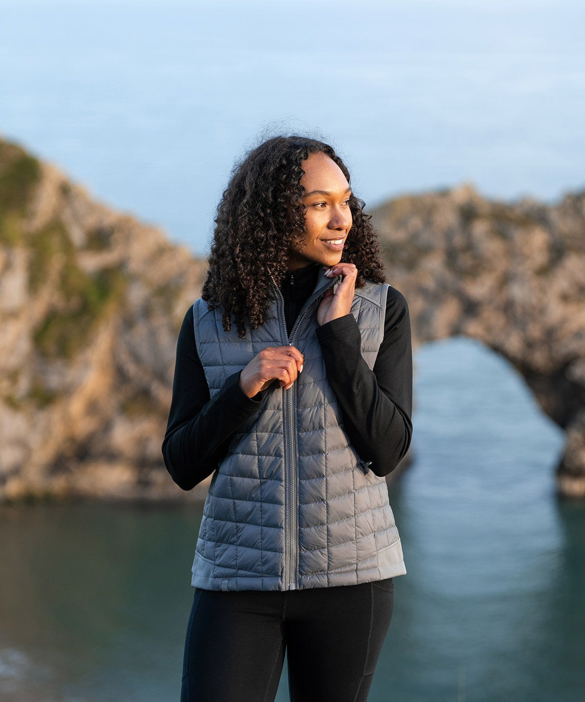 Ladies Appalachian Thermal Softshell Vest | GRANITE