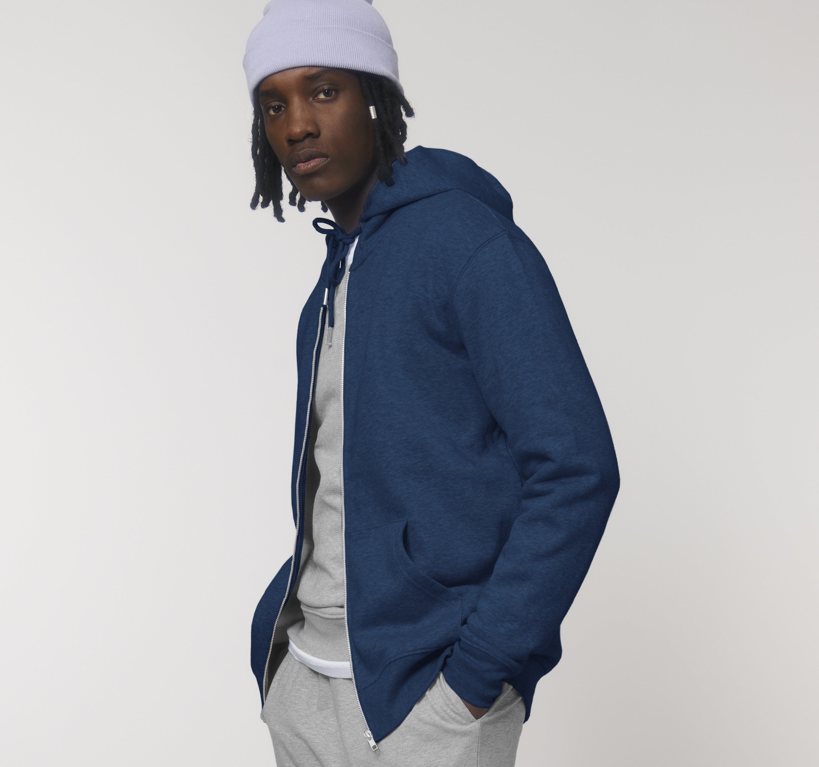 Stanley Cultivator Iconic Zip-Thru Hoodie | HEATHER SAND