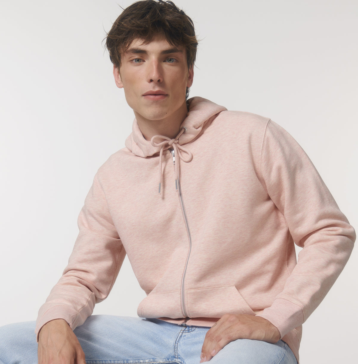 Stanley Cultivator Iconic Zip-Thru Hoodie | HEATHER SAND
