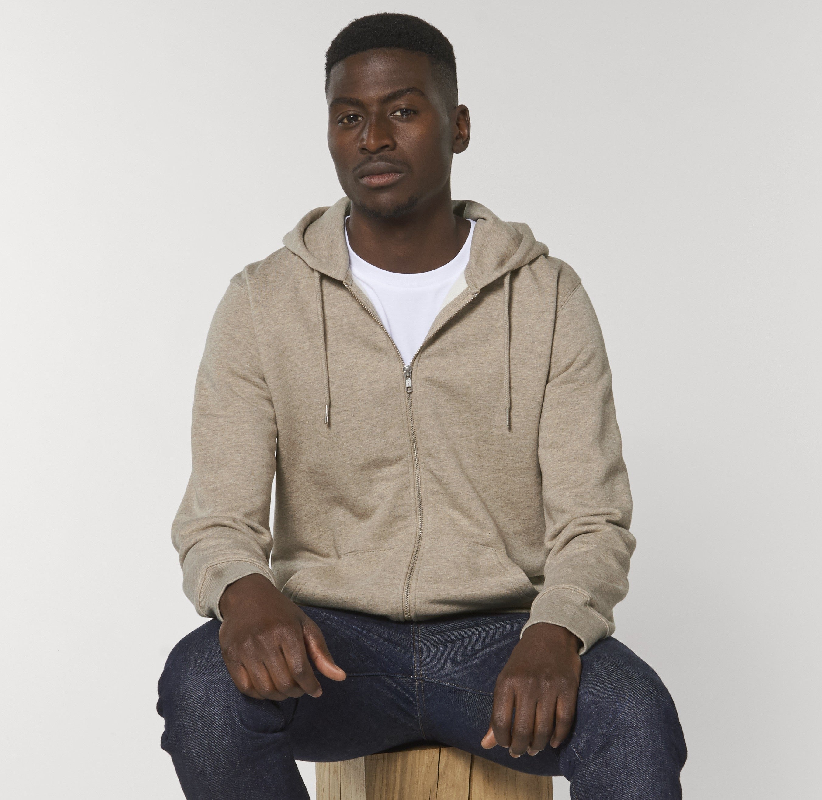 Stanley Cultivator Iconic Zip-Thru Hoodie | WHITE