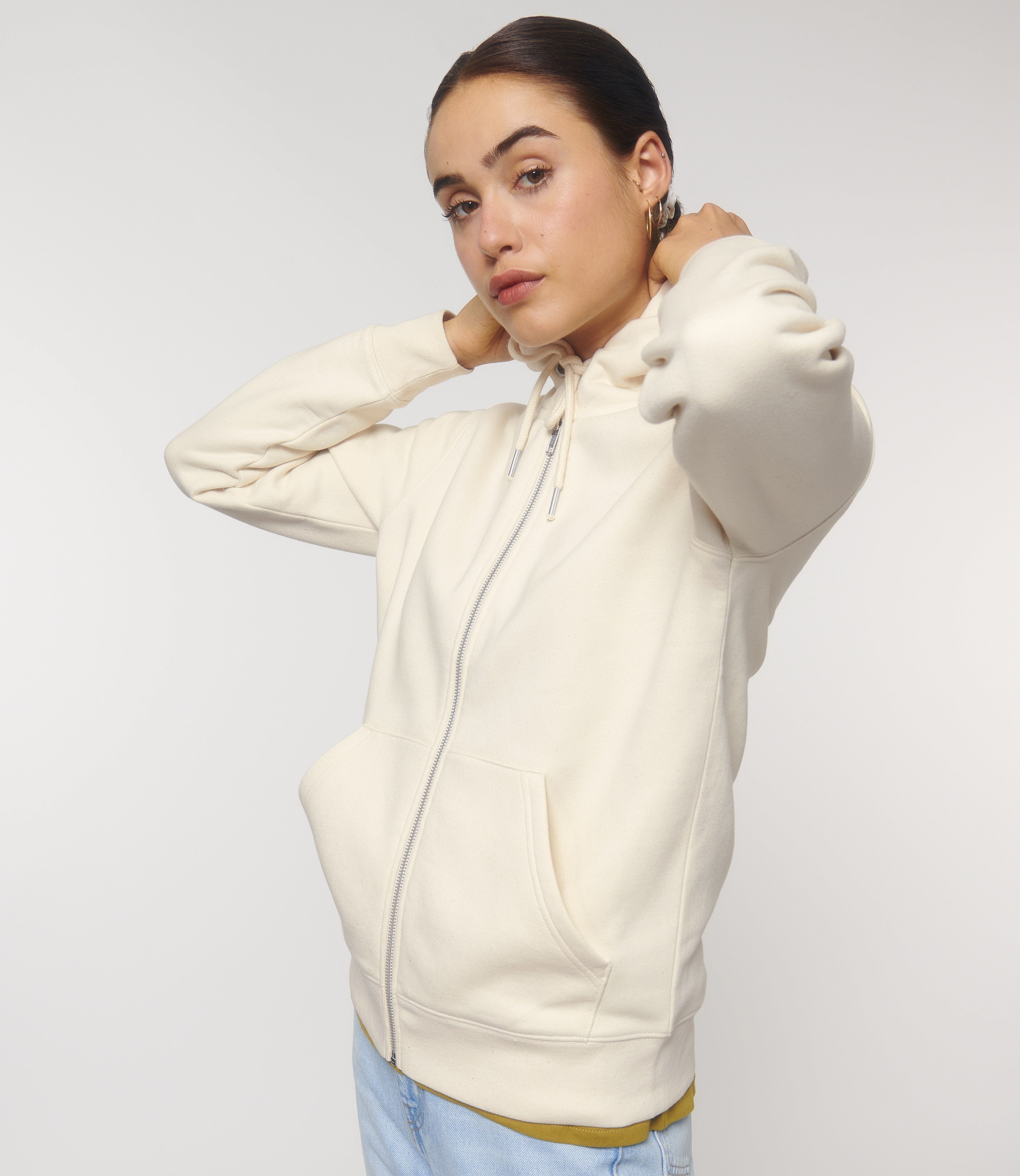Stanley Cultivator Iconic Zip-Thru Hoodie | WHITE
