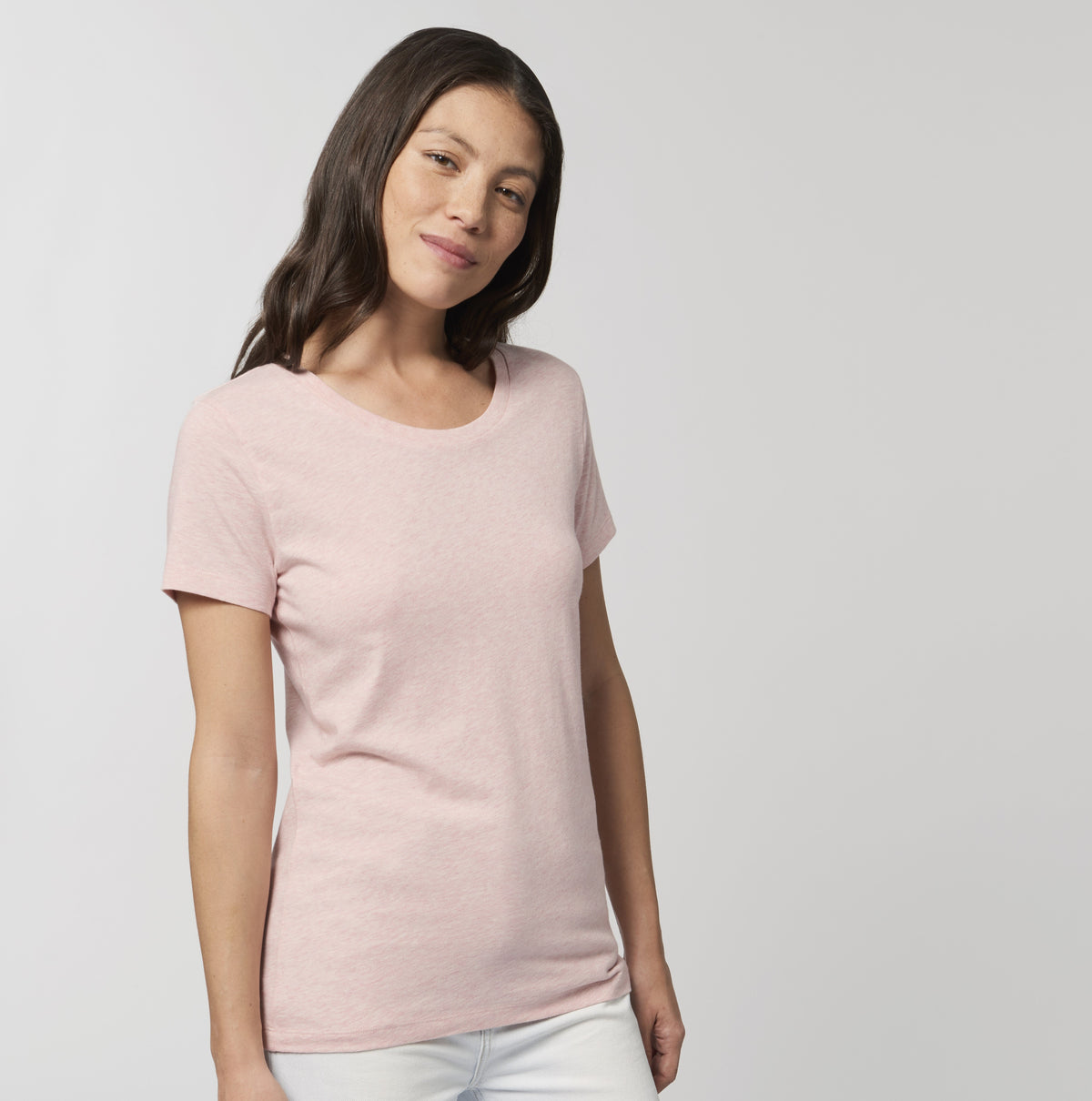 Women's Stella Expresser Iconic Fitted T-Shirt | DARK HEATHER GREY