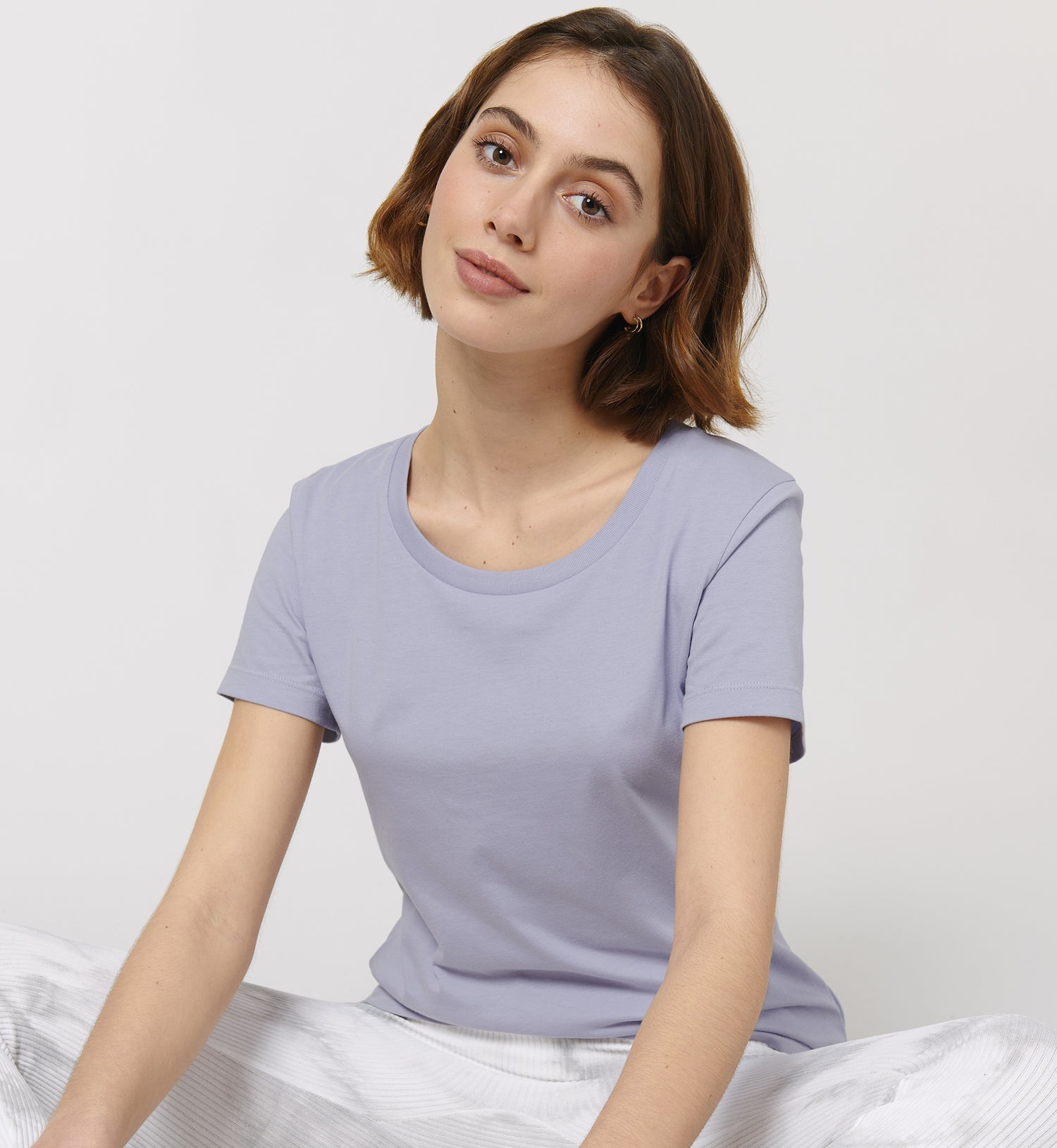 Women's Stella Expresser Iconic Fitted T-Shirt | LAVENDER
