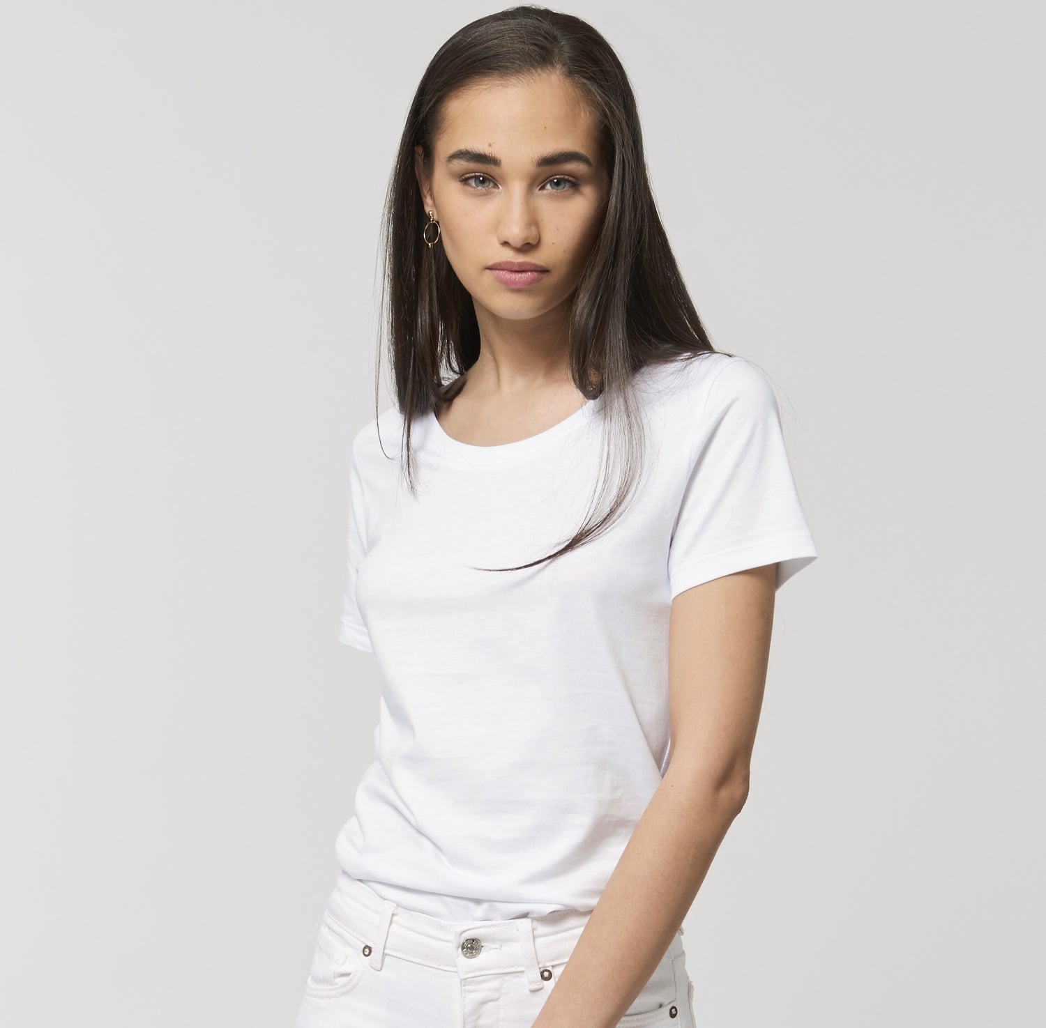 Women's Stella Expresser Iconic Fitted T-Shirt | HEATHER GREY