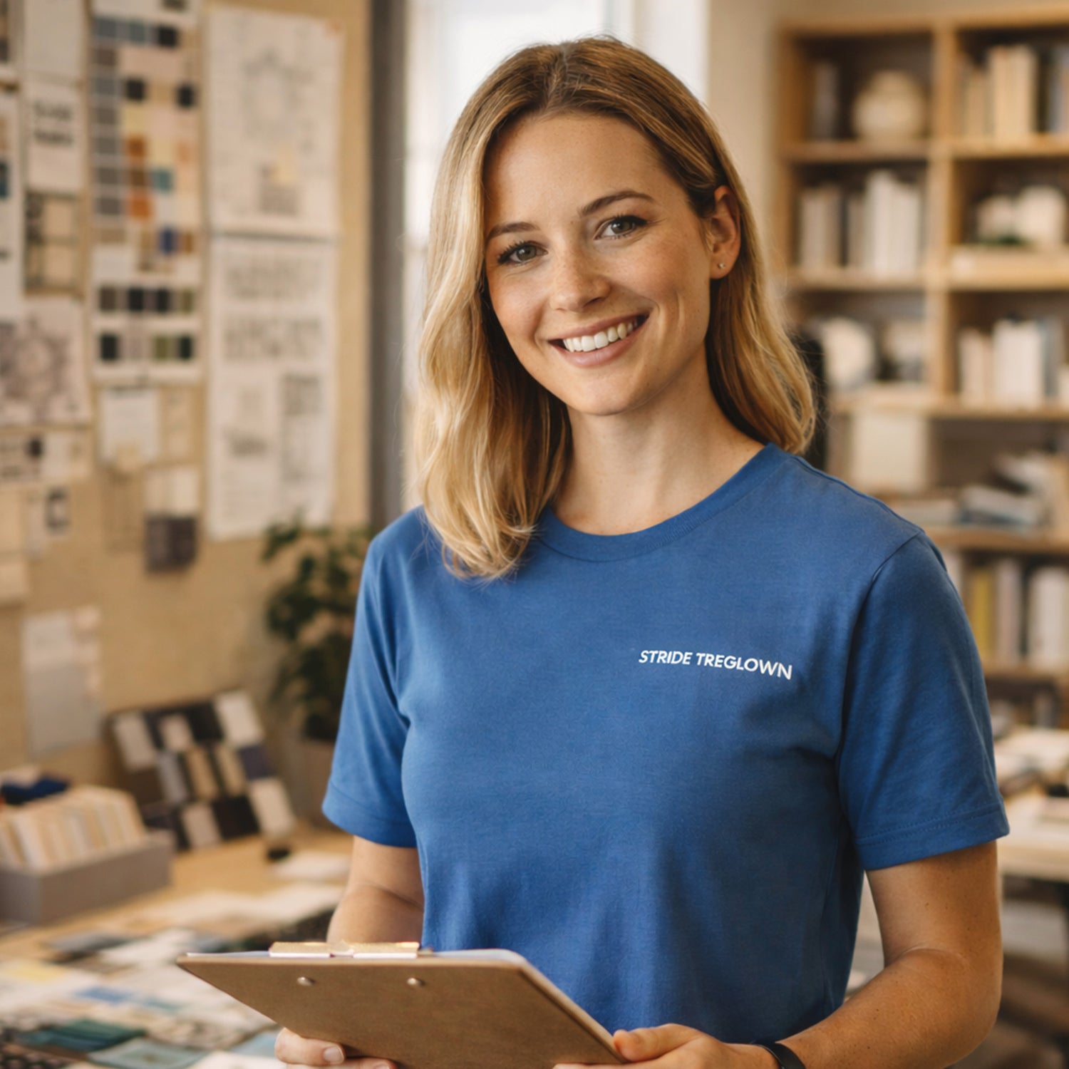 Stride Treglown T-shirt | MINDFUL BLUE