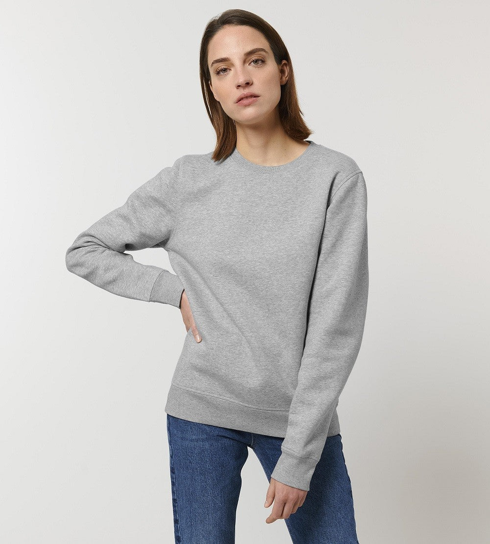 Roller Unisex Crew Neck Sweatshirt | WHITE