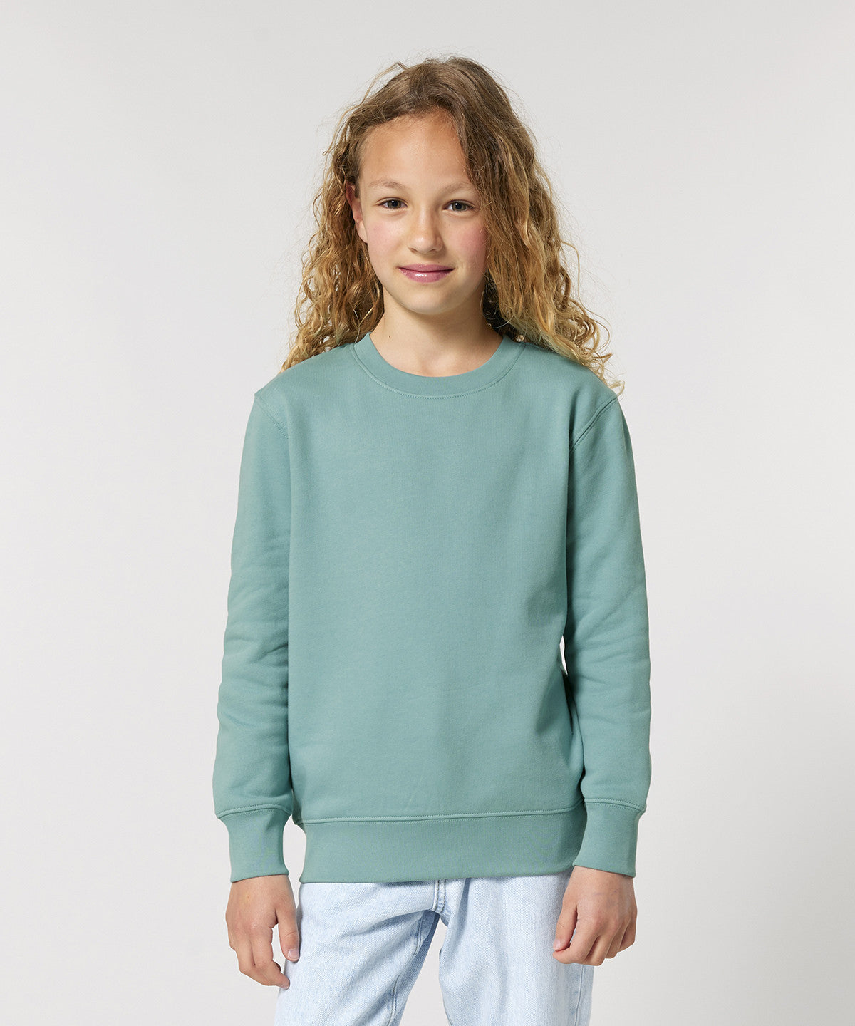 Kids Mini Changer 2.0 iconic Crew Neck Sweatshirt | BRIGHT BLUE