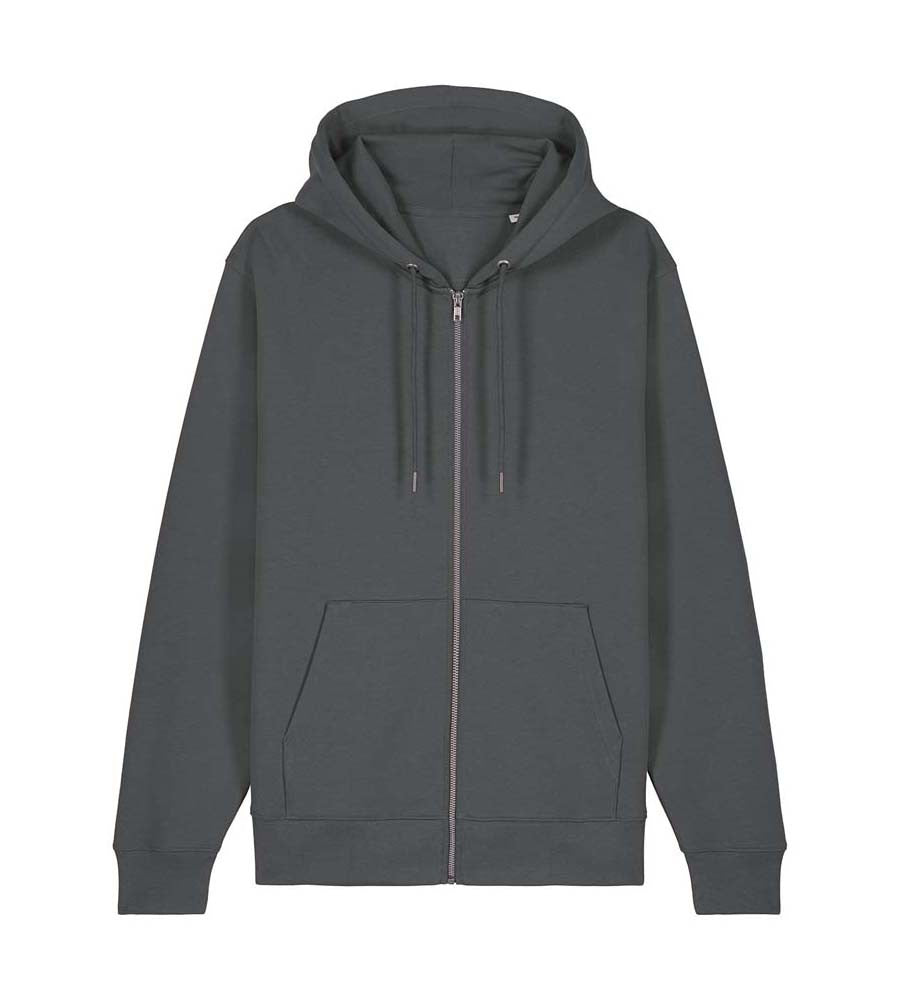 Unisex Cultivator 2.0 Zip Hoodie Sweatshirt | ANTHRACITE