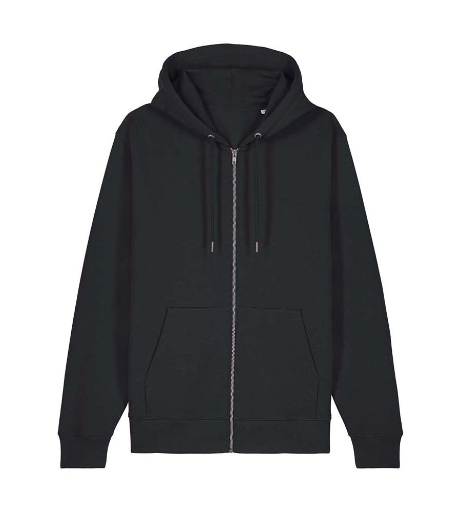 Unisex Cultivator 2.0 Zip Hoodie Sweatshirt | BLACK