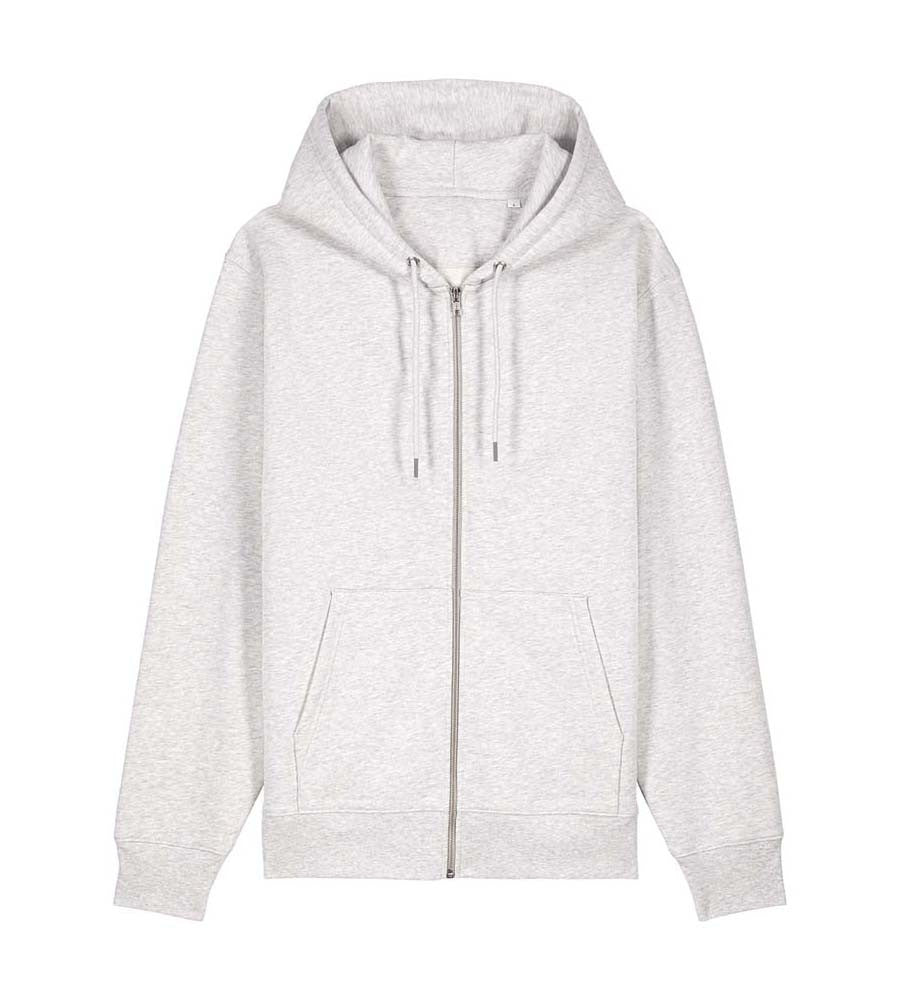 Unisex Cultivator 2.0 Zip Hoodie Sweatshirt | COOL HEATHER GREY