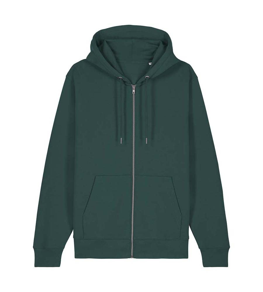 Unisex Cultivator 2.0 Zip Hoodie Sweatshirt | GLAZED GREEN