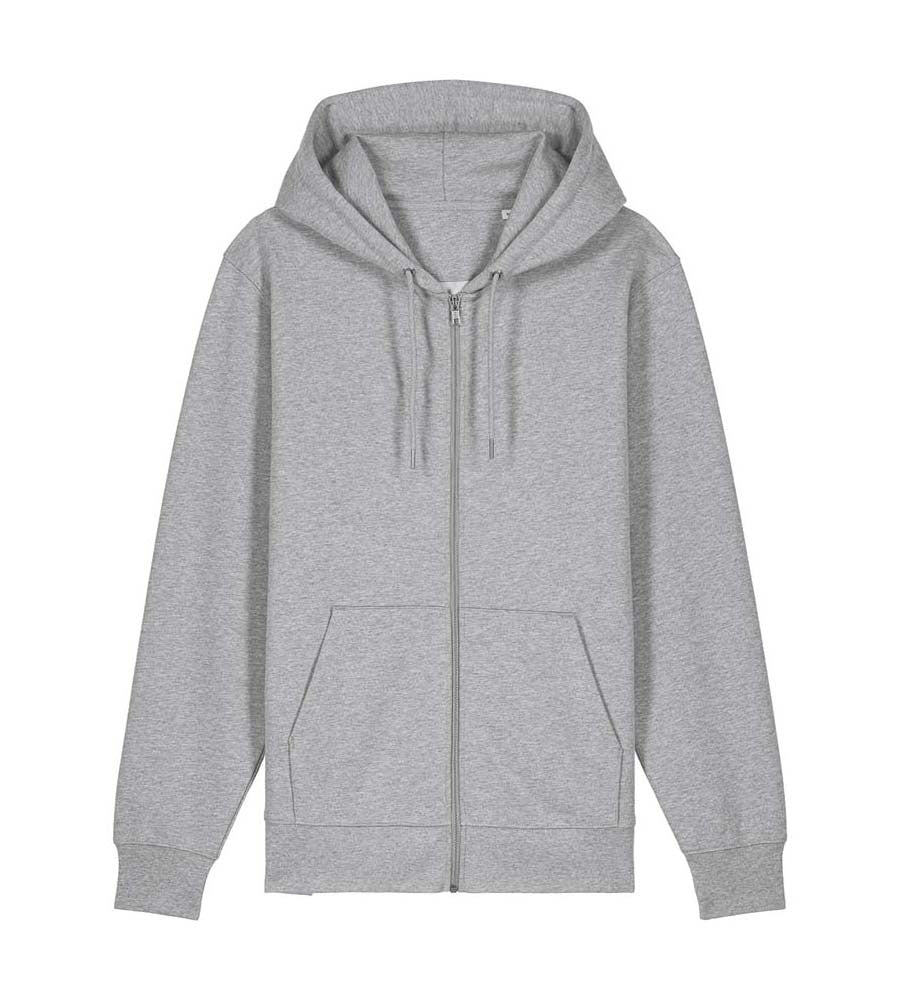 Unisex Cultivator 2.0 Zip Hoodie Sweatshirt | HEATHER GREY
