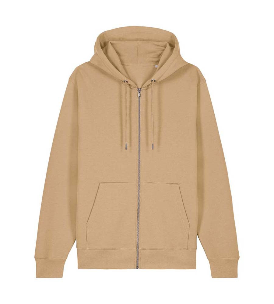 Unisex Cultivator 2.0 Zip Hoodie Sweatshirt | LATTE