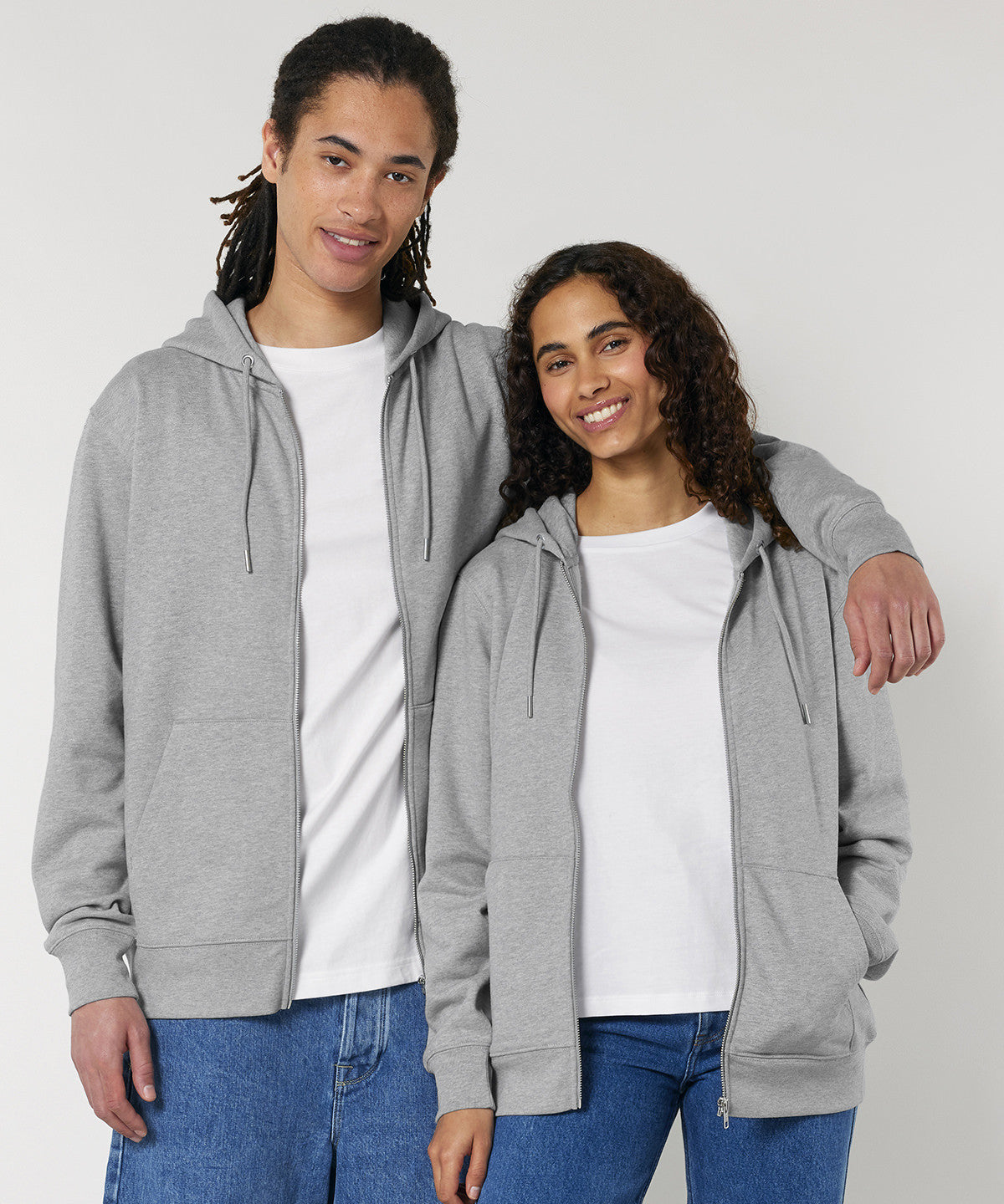Unisex Cultivator 2.0 Zip Hoodie Sweatshirt | PURPLE LOVE