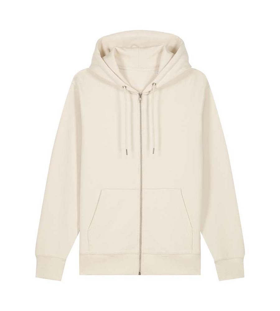 Unisex Cultivator 2.0 Zip Hoodie Sweatshirt | NATURAL RAW
