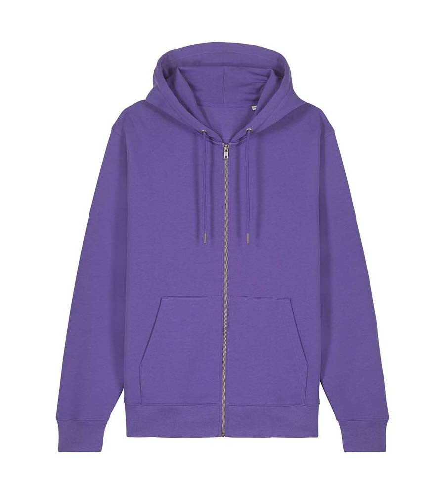 Unisex Cultivator 2.0 Zip Hoodie Sweatshirt | PURPLE LOVE