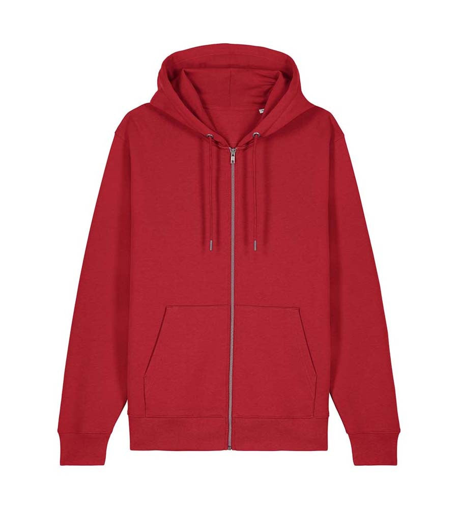 Unisex Cultivator 2.0 Zip Hoodie Sweatshirt | RED