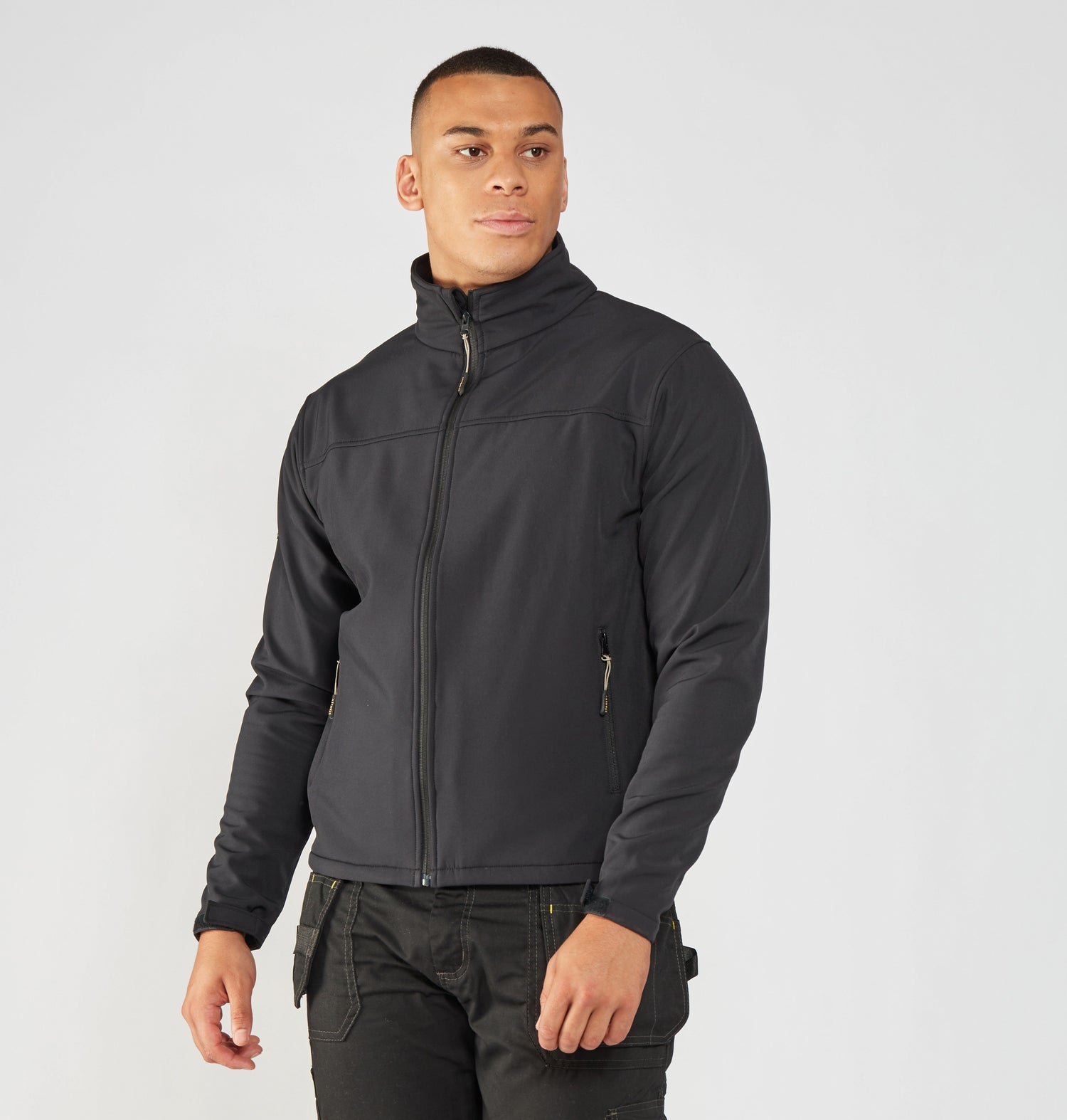 Teton 2-Layer Full Zip Softshell | BLACK