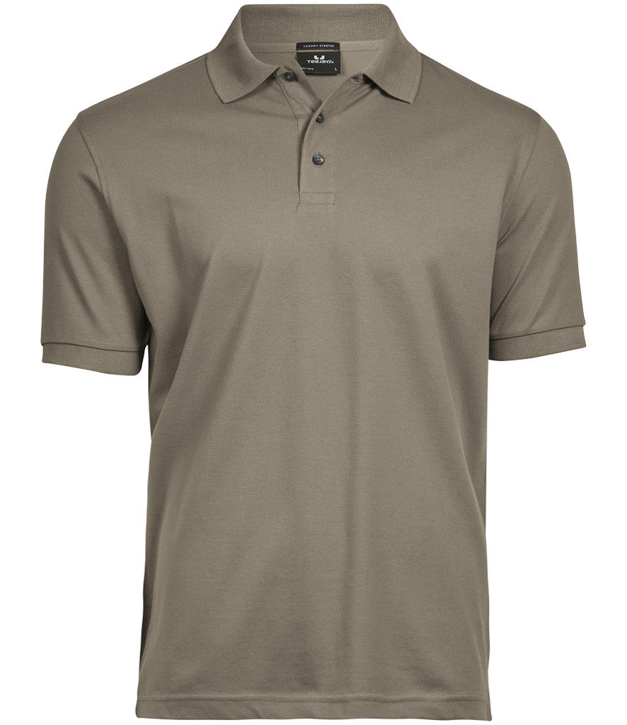 Luxury Stretch Polo | CLAY