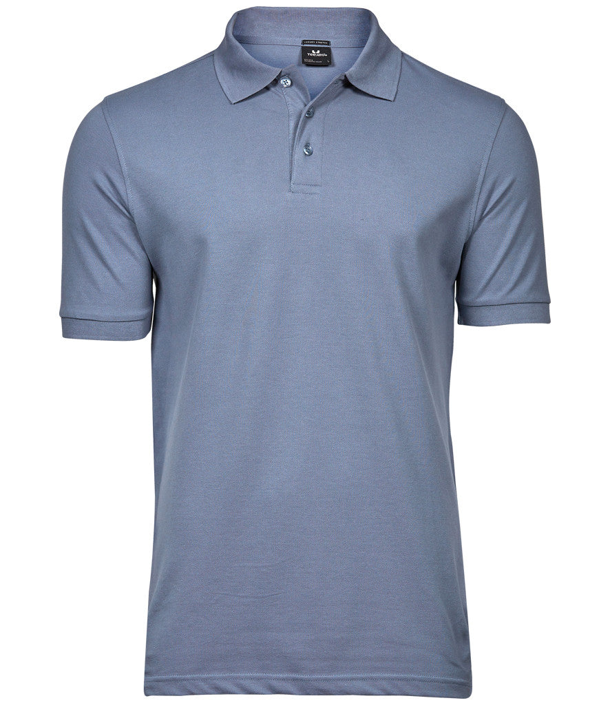 Luxury Stretch Polo | FLINT STONE
