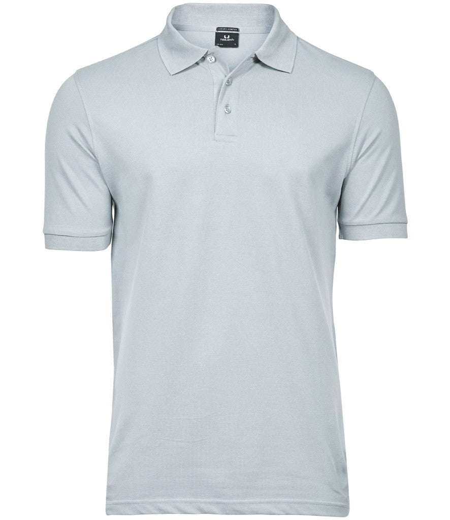Luxury Stretch Polo | ICE BLUE