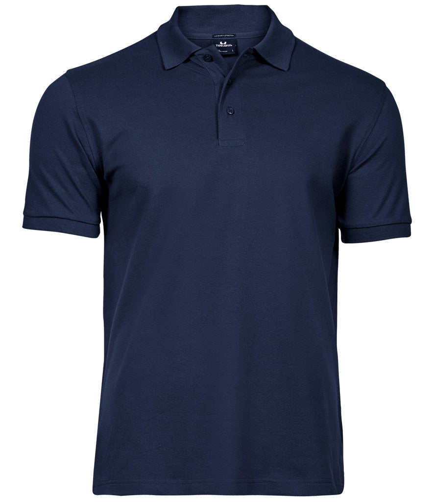 Luxury Stretch Polo | NAVY