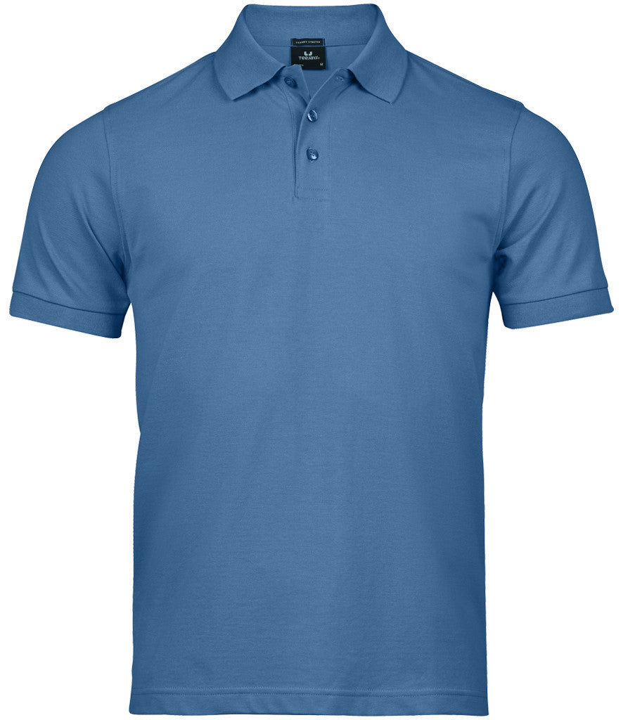 Luxury Stretch Polo | OCEAN BLUE