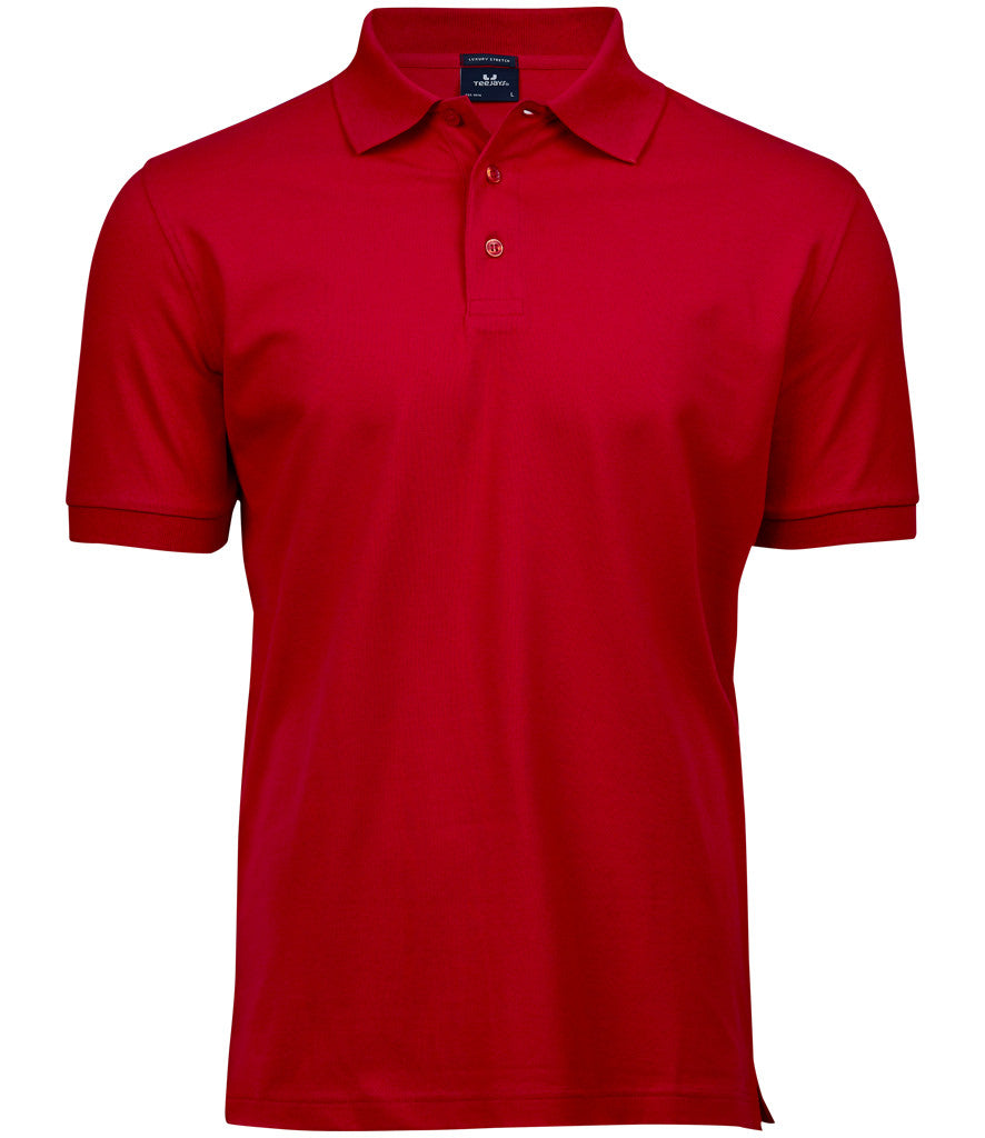Luxury Stretch Polo | RED