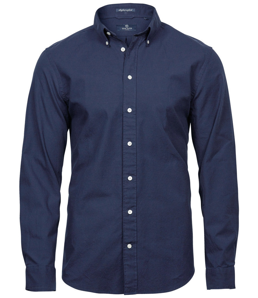 Perfect Long Sleeve Oxford Shirt | NAVY