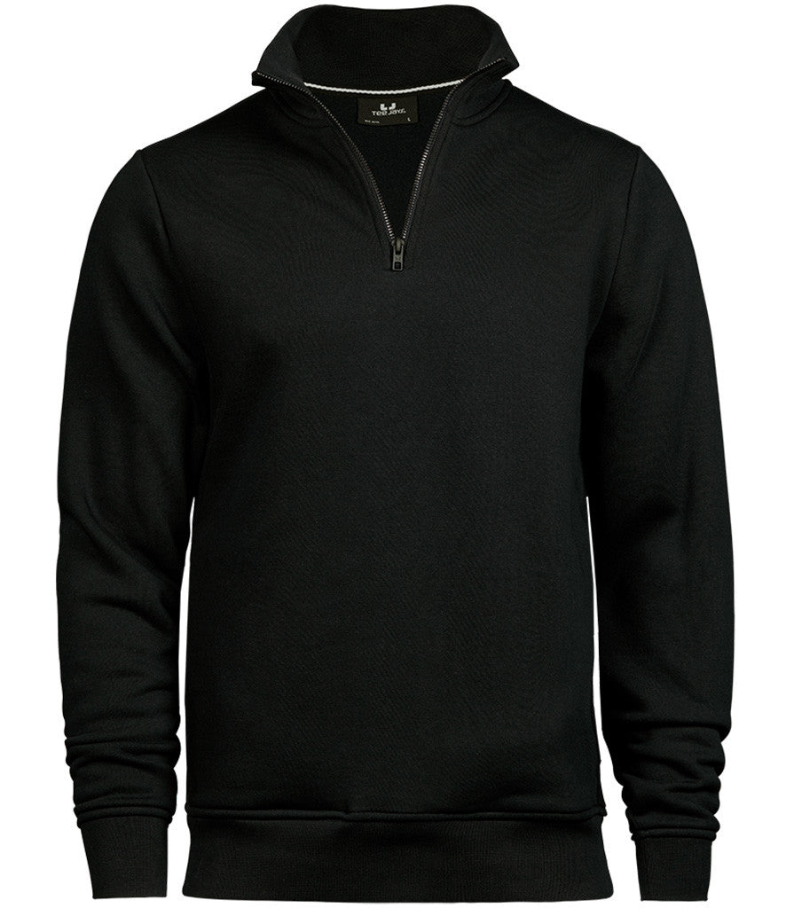 Tee Jays Half Zip Sweatshirt | BLACK