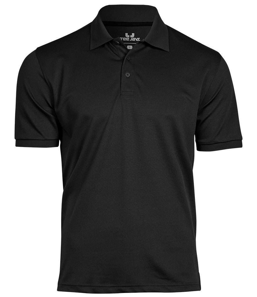 Club Polo Shirt Tee Jays Order | BLACK