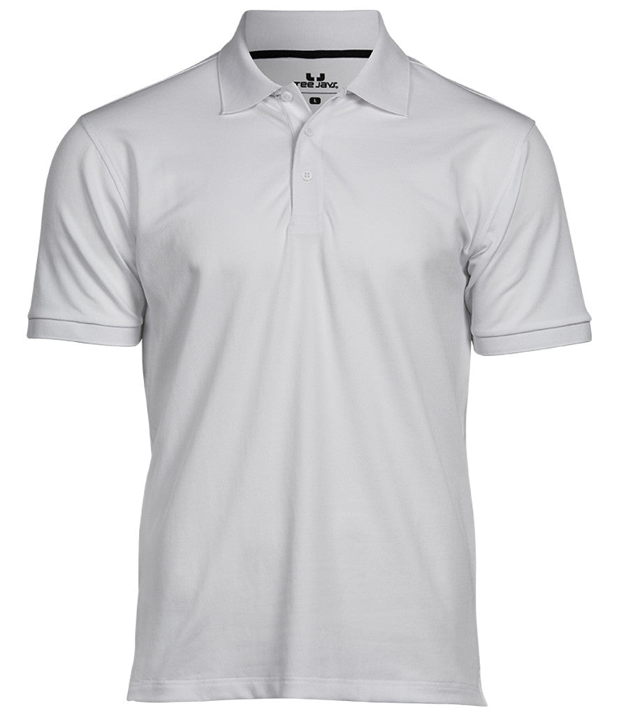 Club Polo Shirt Tee Jays Order | WHITE