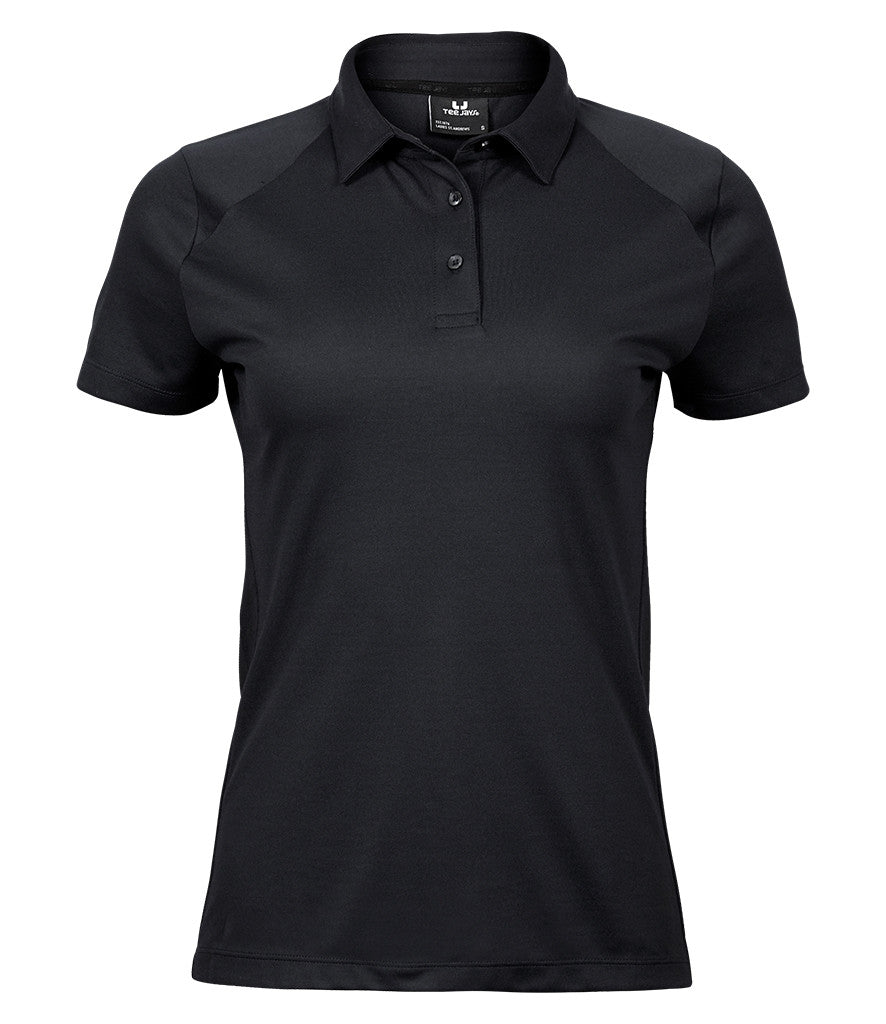 Ladies Luxury Sport Polo | BLACK