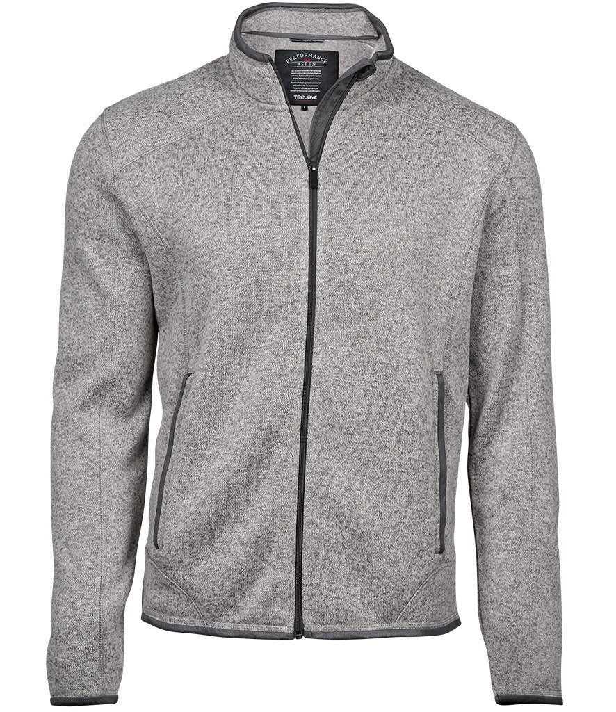 Mens Outdoor Fleece | GREY MELANGE