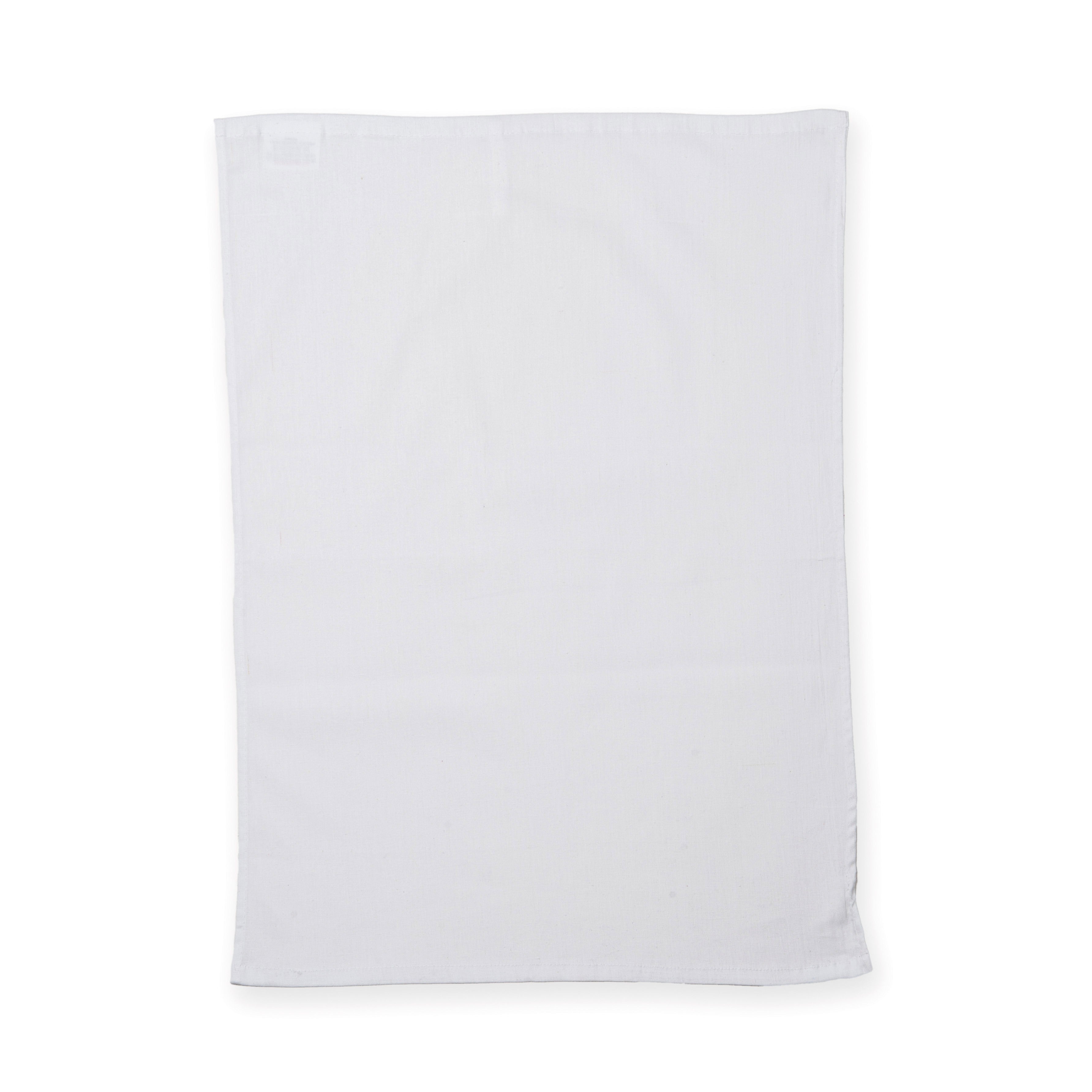 Woven Tea Towel | WHITE