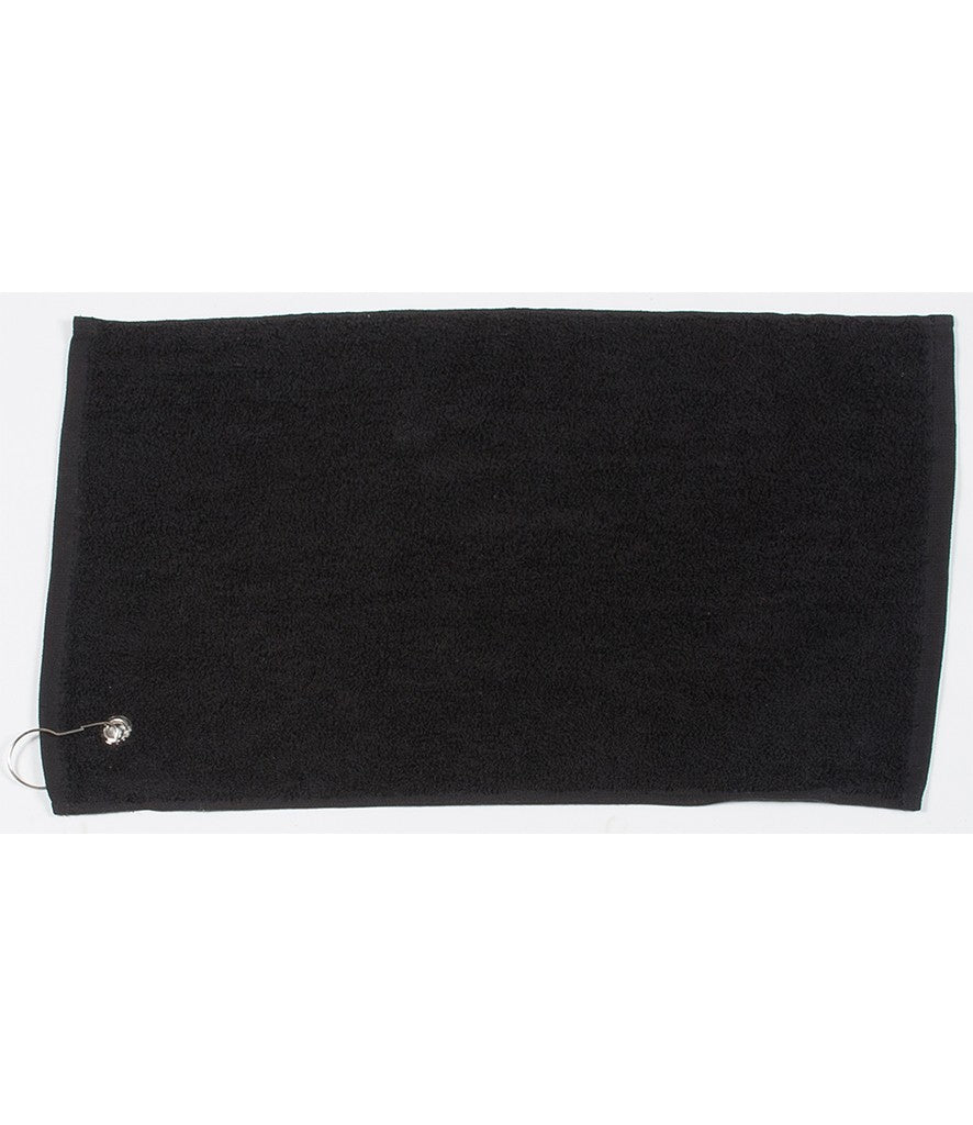 Luxury Range - Golf Towel | BLACK