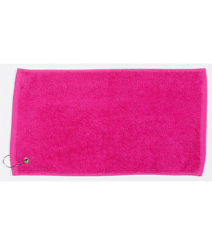 Luxury Range - Golf Towel | FUCHSIA