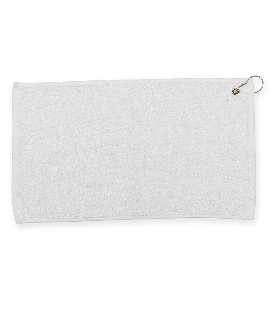 Luxury Range - Golf Towel | WHITE